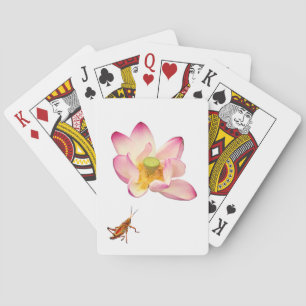 Baraja De Cartas Lotus y Grasshopper