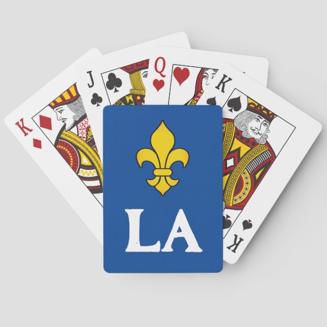 Baraja De Cartas Louisiana (Reverso)