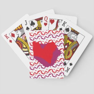 Baraja De Cartas Love.Big heart/Corazon Grande love by Masanser pix