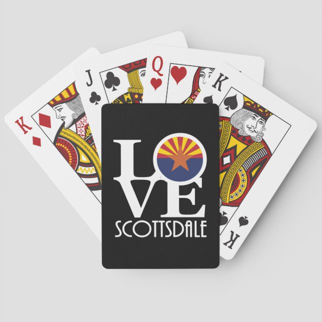 Baraja De Cartas LOVE Scottsdale Arizona (Reverso)