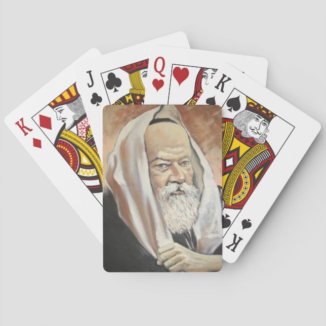 BARAJA DE CARTAS LUBAVITCHER REBBE (Reverso)