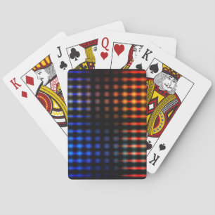 Baraja De Cartas Luces brillantes y coloridas