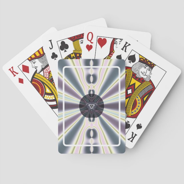 Baraja De Cartas Luces de diamante (Reverso)