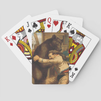 Baraja De Cartas Lucha del oeste salvaje de la CAMISETA