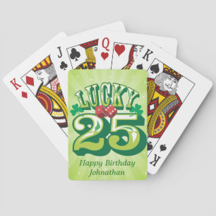Baraja De Cartas Lucky 25 Personalizado