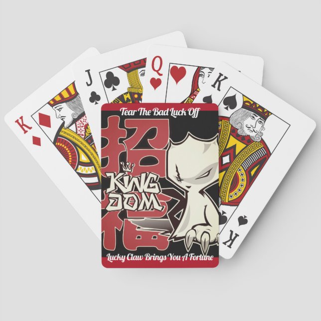 Baraja De Cartas Lucky Claw Charm (Reverso)