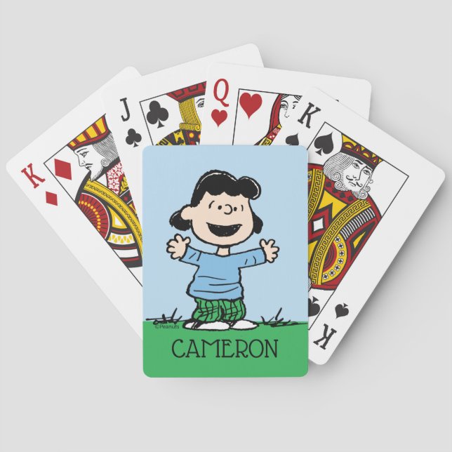 Baraja De Cartas Lucy With Arms Wide Playing Cards (Reverso)