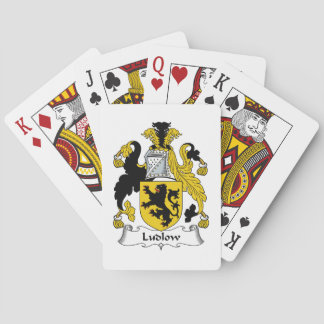 Baraja De Cartas Ludlow Family Crest