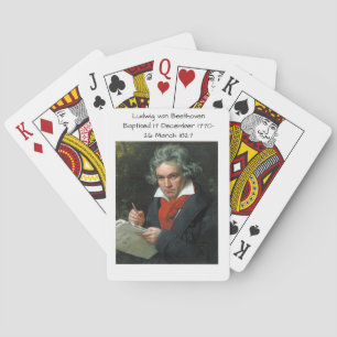 Baraja De Cartas Ludwig van Beethoven, 1820