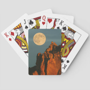 Baraja De Cartas Luna Llena Acantilados de Basalto Smith Rock Sta
