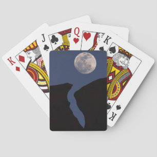 Baraja De Cartas Luna Llena Monument Valley, Arizona