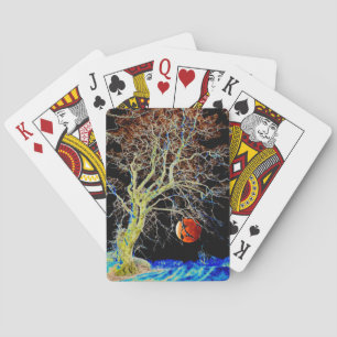 Baraja De Cartas Luna Roja Ascendente