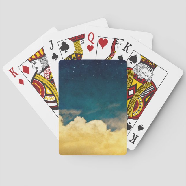 Baraja De Cartas Luna y Cloudscape (Reverso)