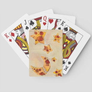 Baraja De Cartas Luna y estrellas en cuerdas, móviles, acuarelas