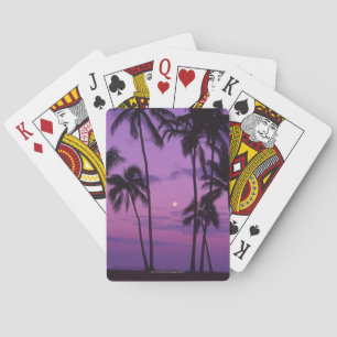 Baraja De Cartas Luna y palmera