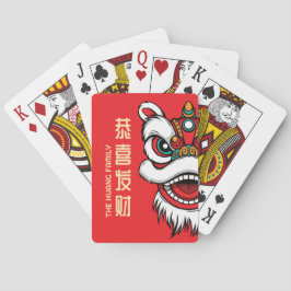 Baraja De Cartas Lunar New Year Lion Dance