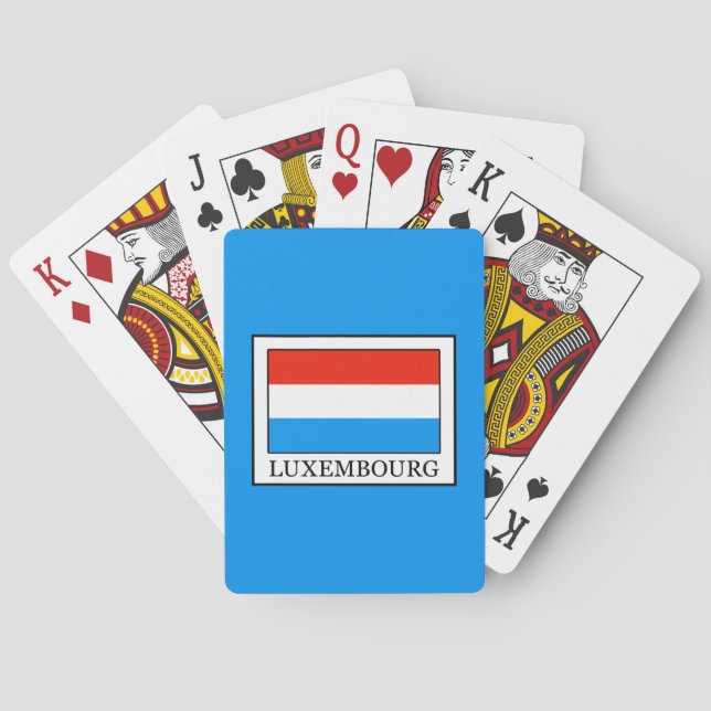 Baraja De Cartas Luxemburgo (Reverso)