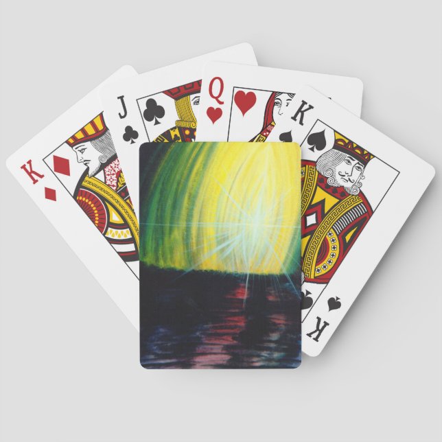 Baraja De Cartas Luz de amanecer (Reverso)