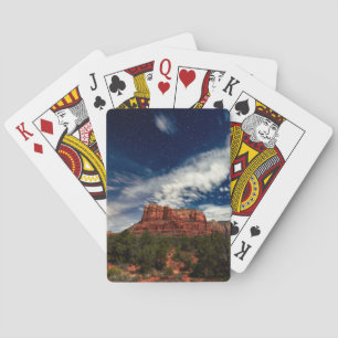 Baraja De Cartas Luz de luna sobre Sedona, Arizona