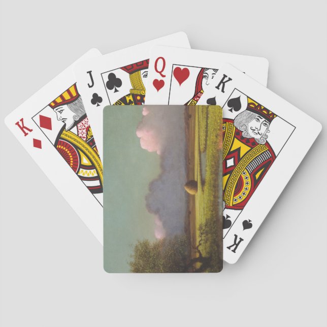 Baraja De Cartas Luz del sol y sombra: Los pantanos de Newbury (Reverso)