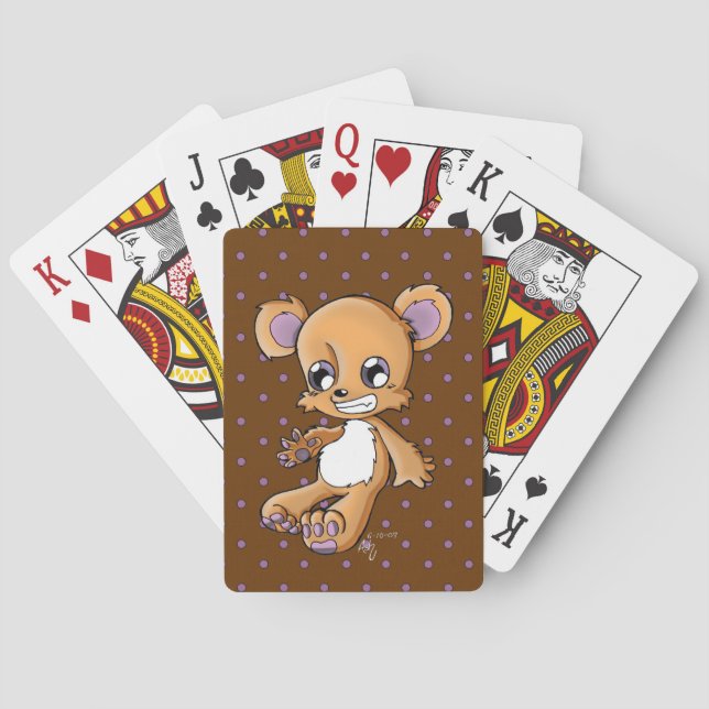 Baraja De Cartas M. Teddy (Reverso)
