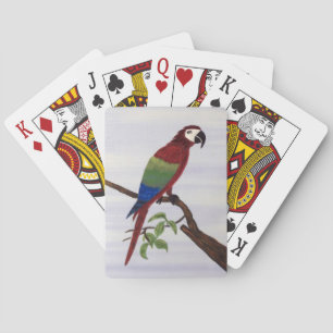 Baraja De Cartas Macaw Parrot
