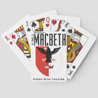 Baraja De Cartas Macbeth - teatro de papel del ala - naipe