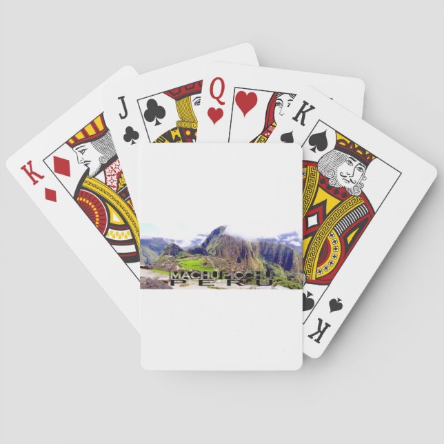 Baraja De Cartas Machu Picchu (Reverso)