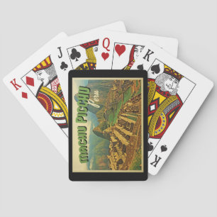 Baraja De Cartas Machu Picchu Perú