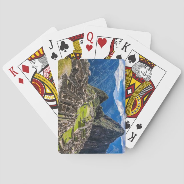 Baraja De Cartas Machu Picchu, Perú (Reverso)
