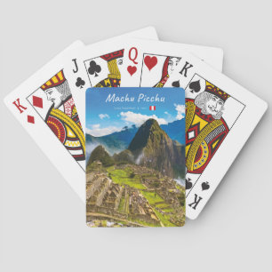Baraja De Cartas Machu Picchu, Perú - Ruinas de la Ciudadela Inca