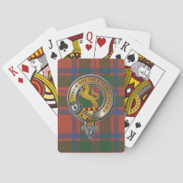 Baraja De Cartas MacIntosh Tartan & Badge