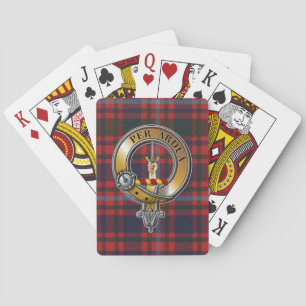 Baraja De Cartas MacIntyre Tartan & Badge