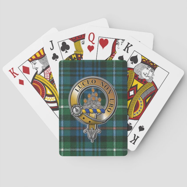 Baraja De Cartas MacKenzie Tartan & Badge (Reverso)