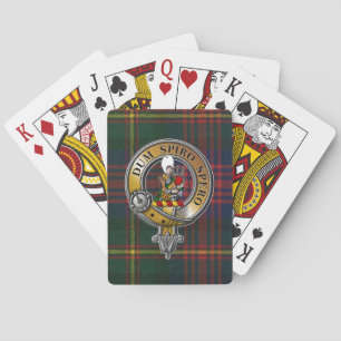 Baraja De Cartas MacLennan Tartan & Badge