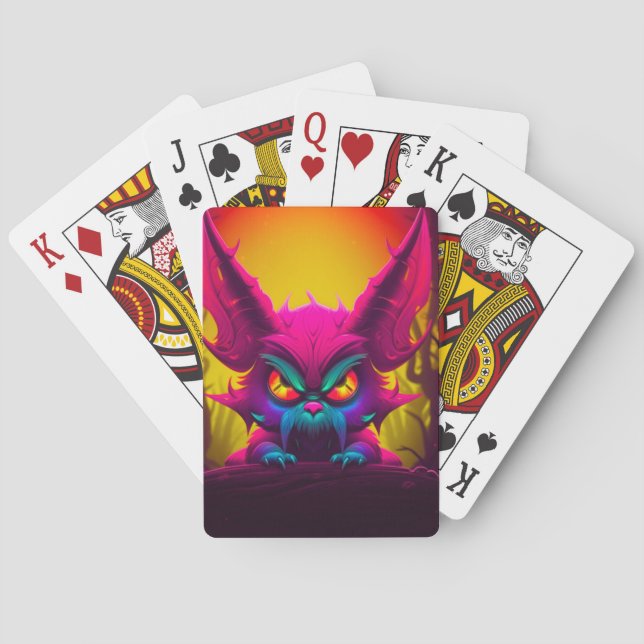 Baraja De Cartas Mad Creature (Reverso)