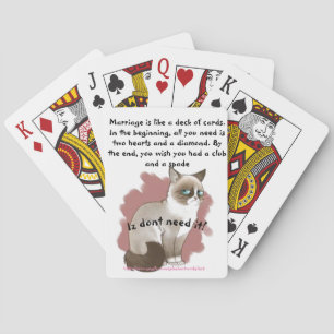 Baraja De Cartas "Mad Kat vs Marriot"