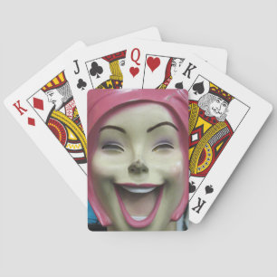 Baraja De Cartas Mad Laughing Mannequin ~ Uncanny Valley Chica