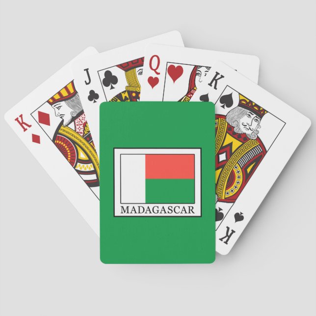 Baraja De Cartas Madagascar (Reverso)
