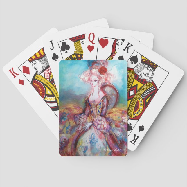 BARAJA DE CARTAS MADAME POMPADOUR (Reverso)