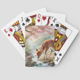 Baraja De Cartas Maderas de primavera con pato y cebada/ciervo