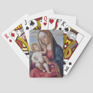 Baraja De Cartas Madona y Niño