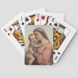 Baraja De Cartas Madonna y el niño