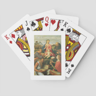 Baraja De Cartas Madonna y niño con SS. Peter, Jerome y Mary