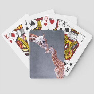 Baraja De Cartas Madre de las imágenes el   de Getty y jirafa del