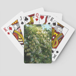 Baraja De Cartas Madreselva En Una Pared
