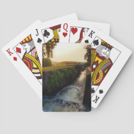 Baraja De Cartas Madrugada en las cinco cosechadoras