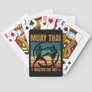 Baraja De Cartas Maestría Muay Thai, Practicante del Boxeo Artístic