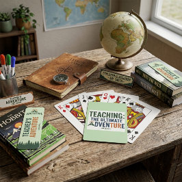 Baraja De Cartas Maestro al aire libre Aventura definitiva 