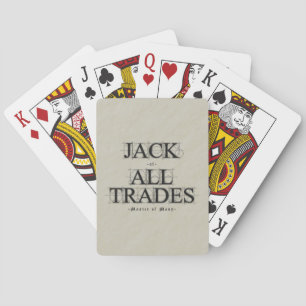 Baraja De Cartas Maestro de muchas operaciones -
